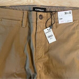 Express Men's Khaki Skinny Chinos